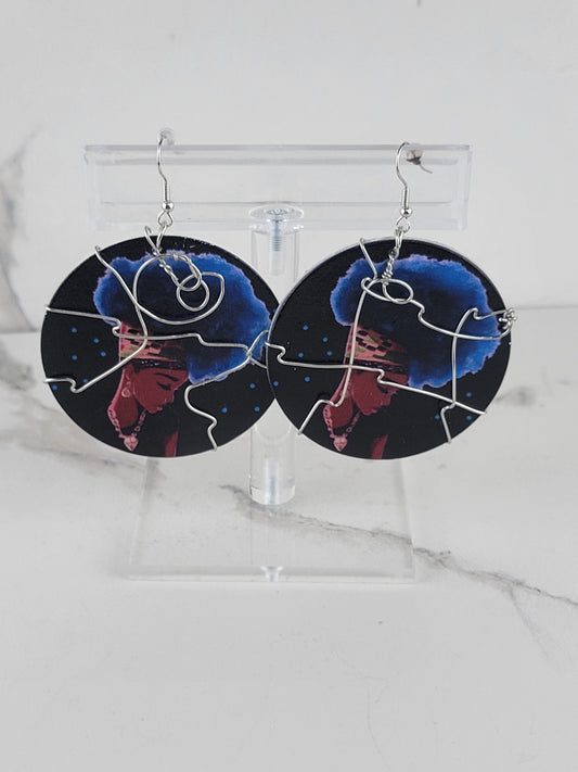 Midnight Queen Earrings